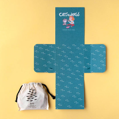 Cats & Dogs pocket puzzle 24pc