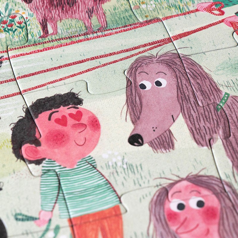 Cats & Dogs pocket puzzle 24pc