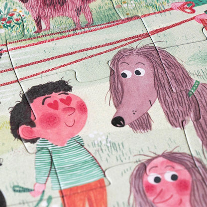 Cats & Dogs pocket puzzle 24pc