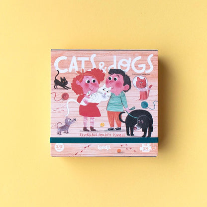 Cats & Dogs pocket puzzle 24pc