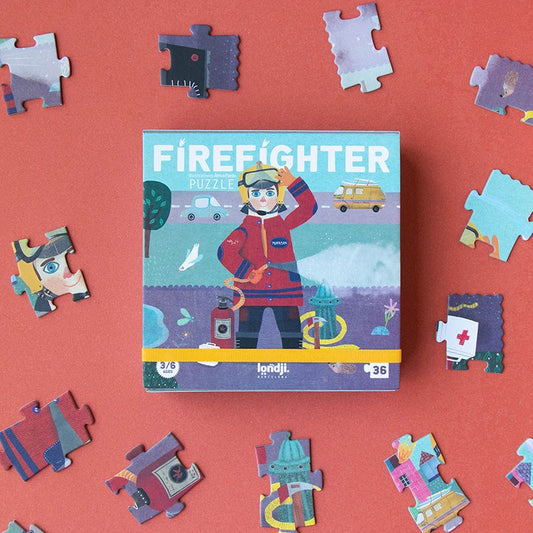 Firefighter pocket puzzle 36pc