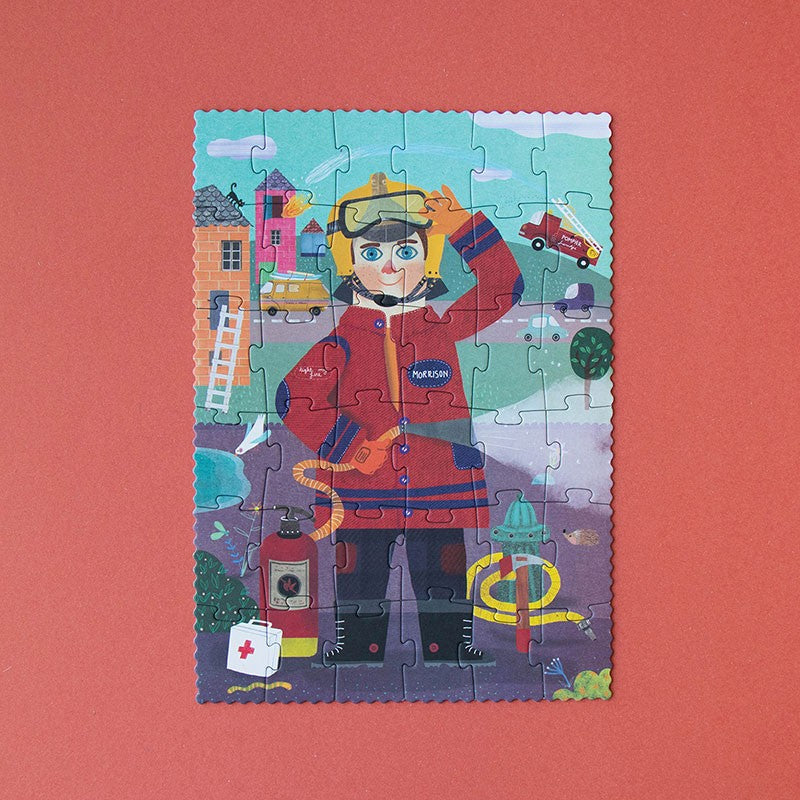 Firefighter pocket puzzle 36pc