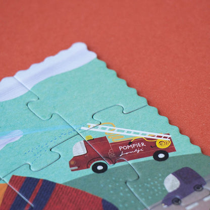 Firefighter pocket puzzle 36pc