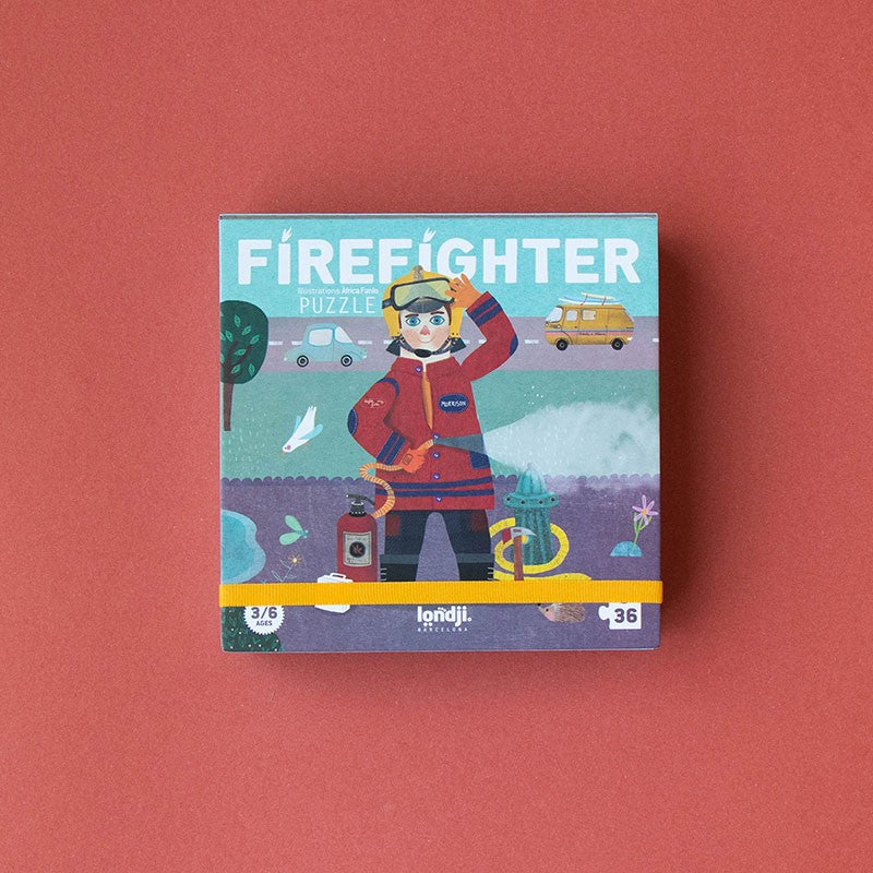 Firefighter pocket puzzle 36pc