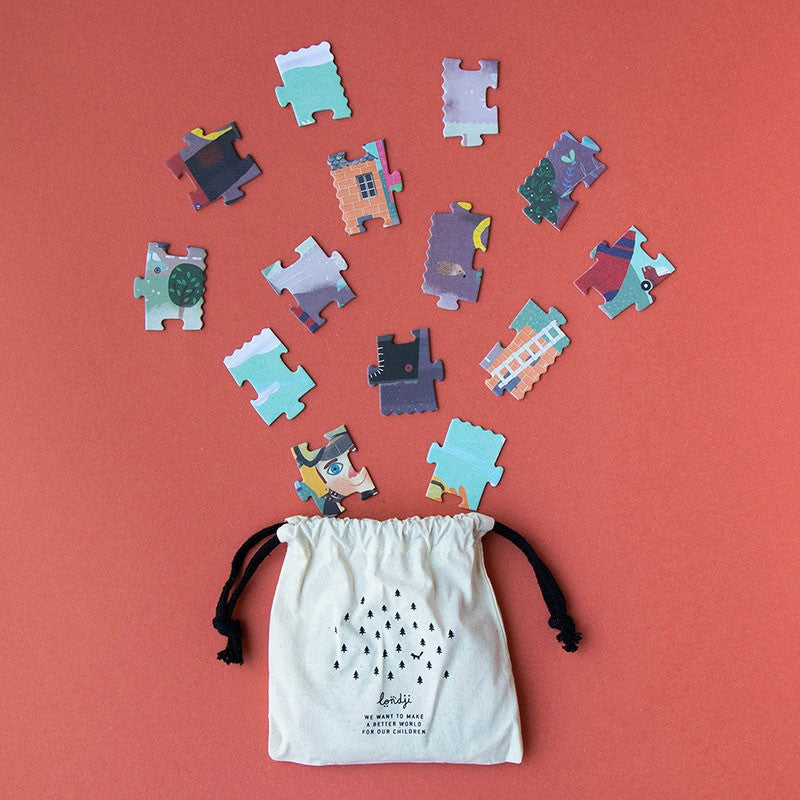 Firefighter pocket puzzle 36pc