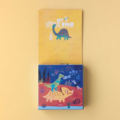 My little dino pocket puzzle 24pc