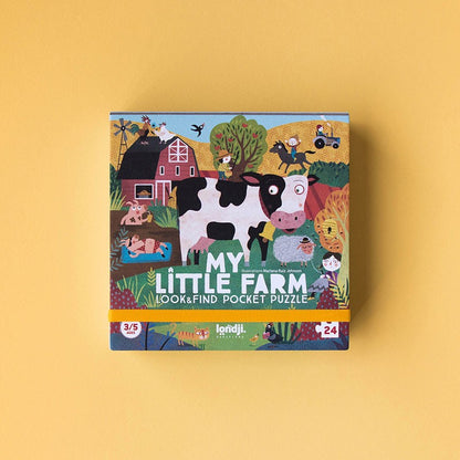 My little farm pocket puzzle 24pc
