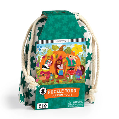 Pumpkin House Puzzle To Go