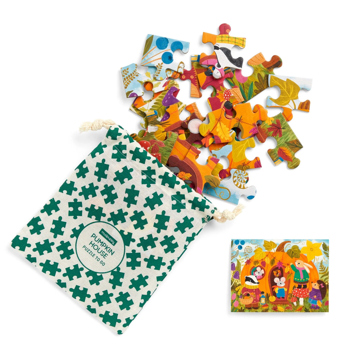 Pumpkin House Puzzle To Go