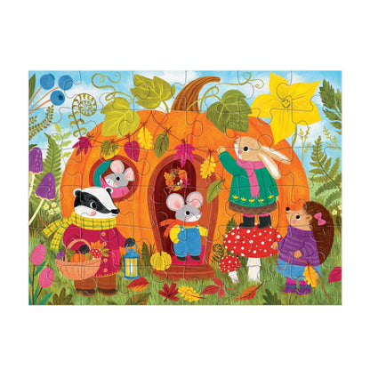Pumpkin House Puzzle To Go