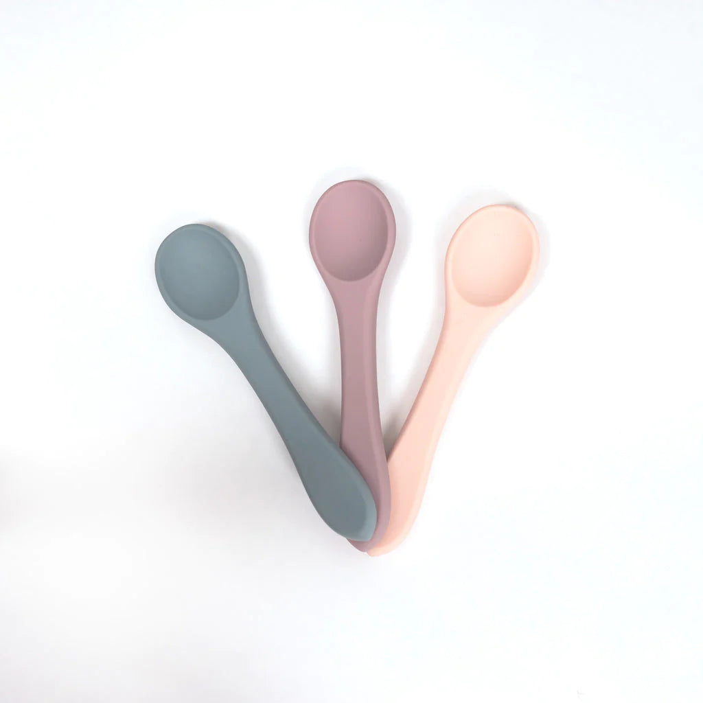 Blush Silicone Spoon