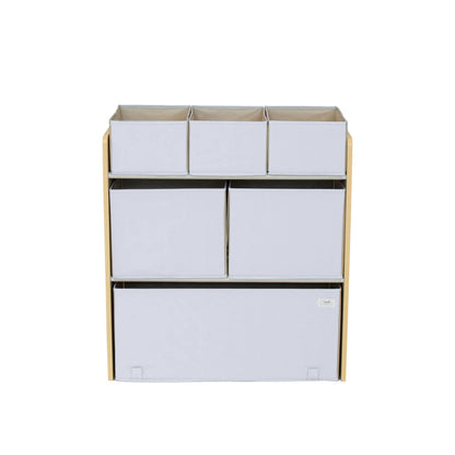 Gray Multi-bin Toy Organizer * Floor Model.Built*