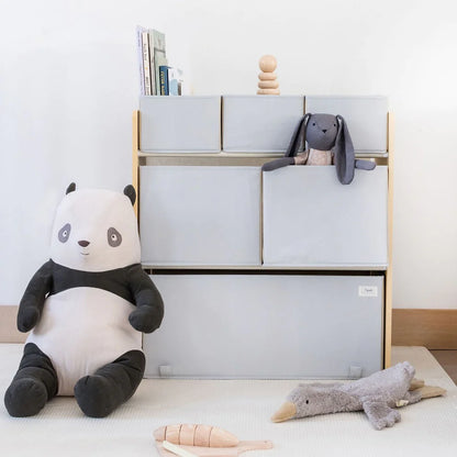 Gray Multi-bin Toy Organizer * Floor Model.Built*