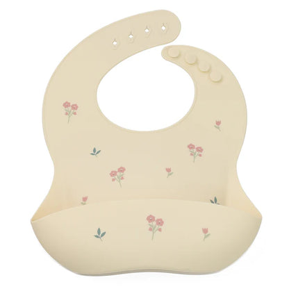 Silicone Bib - Meadow