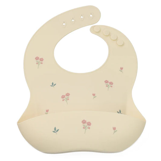 Silicone Bib - Meadow