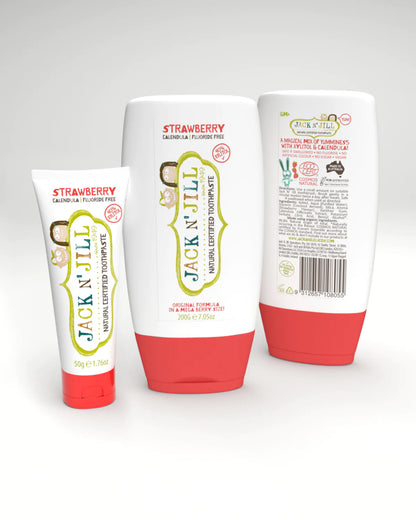 Mega Berry Toothpaste Strawberry 200g