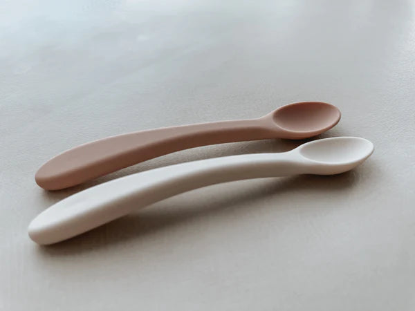 Feeding Spoon Set - Soft Blush/Shifting Sand