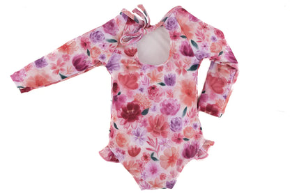 The Mila Ruffle Rashguard Suit