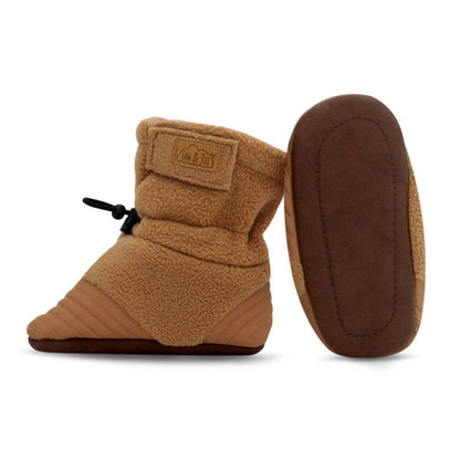 Brown Bear - Baby Stay-Put Cozy Booties
