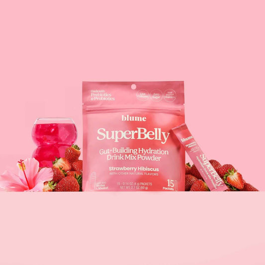 SuperBelly Strawberry Hibiscus