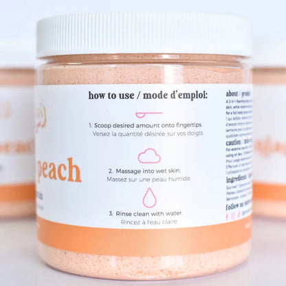 Niagara Peach Sugar Scrub