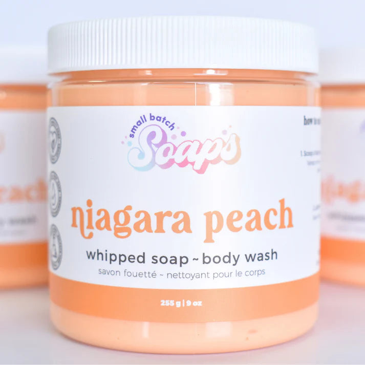 Niagara Peach Whipped Soap