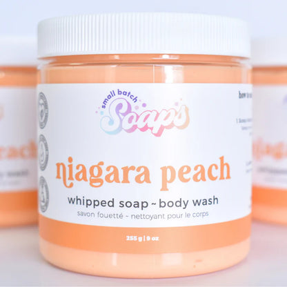 Niagara Peach Whipped Soap