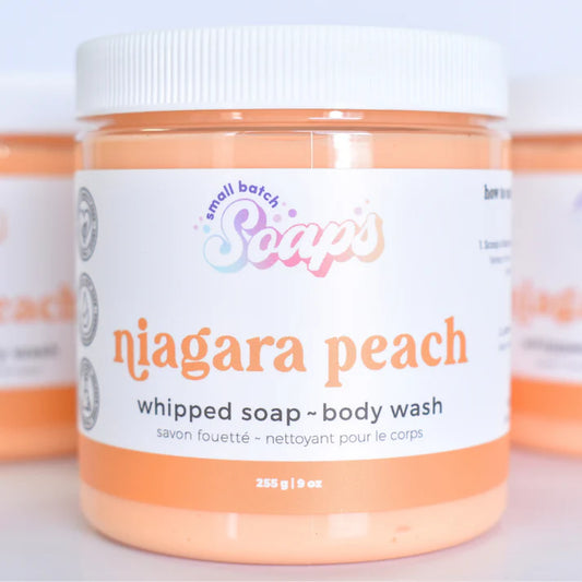 Niagara Peach Whipped Soap