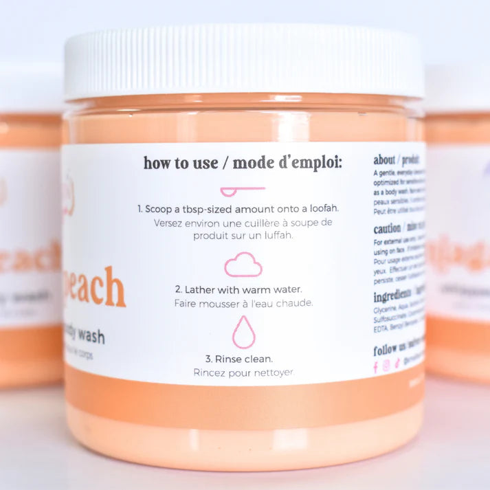 Niagara Peach Whipped Soap