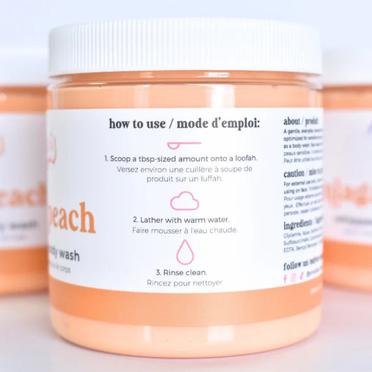 Niagara Peach Whipped Soap