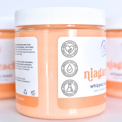 Niagara Peach Whipped Soap