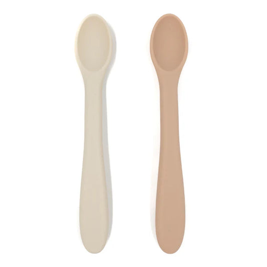 Feeding Spoon Set - Soft Blush/Shifting Sand