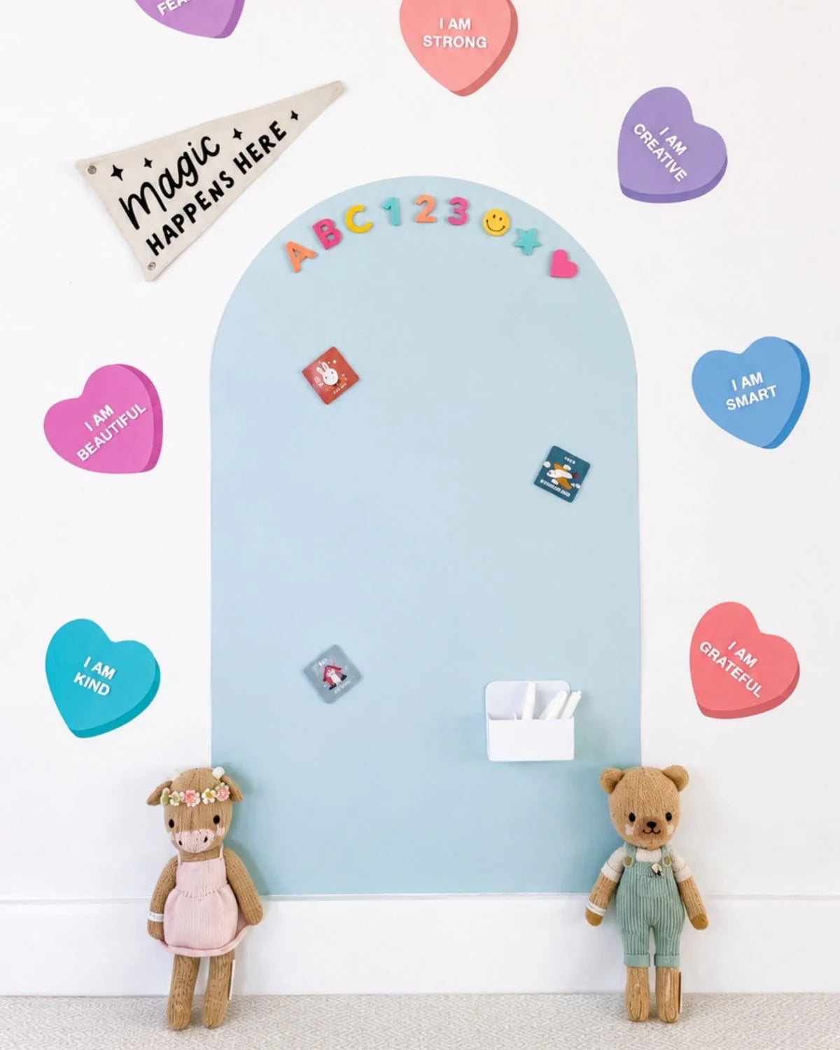 Magic Playwall - Original Arch Magnetic Wall Decal for Kids