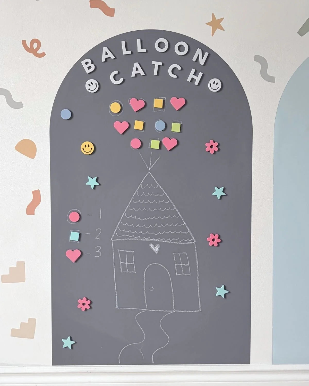 Magic Playwall - Original Arch Magnetic Wall Decal for Kids