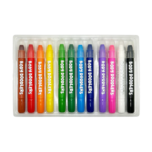 Body Doodlers - Face & Body Crayons - Set of 12