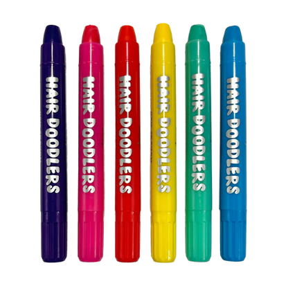 Hair Doodlers Hair Crayons - Set of 6