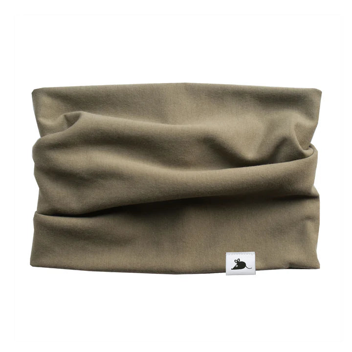 Olive Fleece Neckwarmer