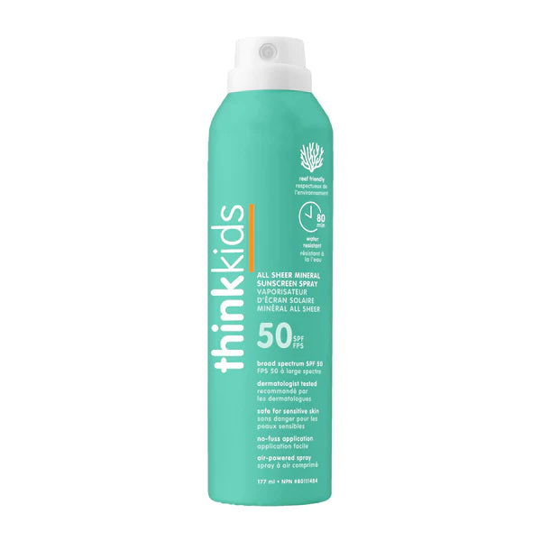 Kids Clear Zinc Sunscreen Spray SPF 50