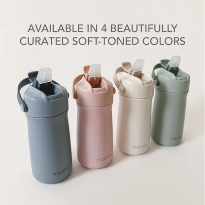 Stainless Steel Drinking Bottle 12 Oz Susan Collection - Moss