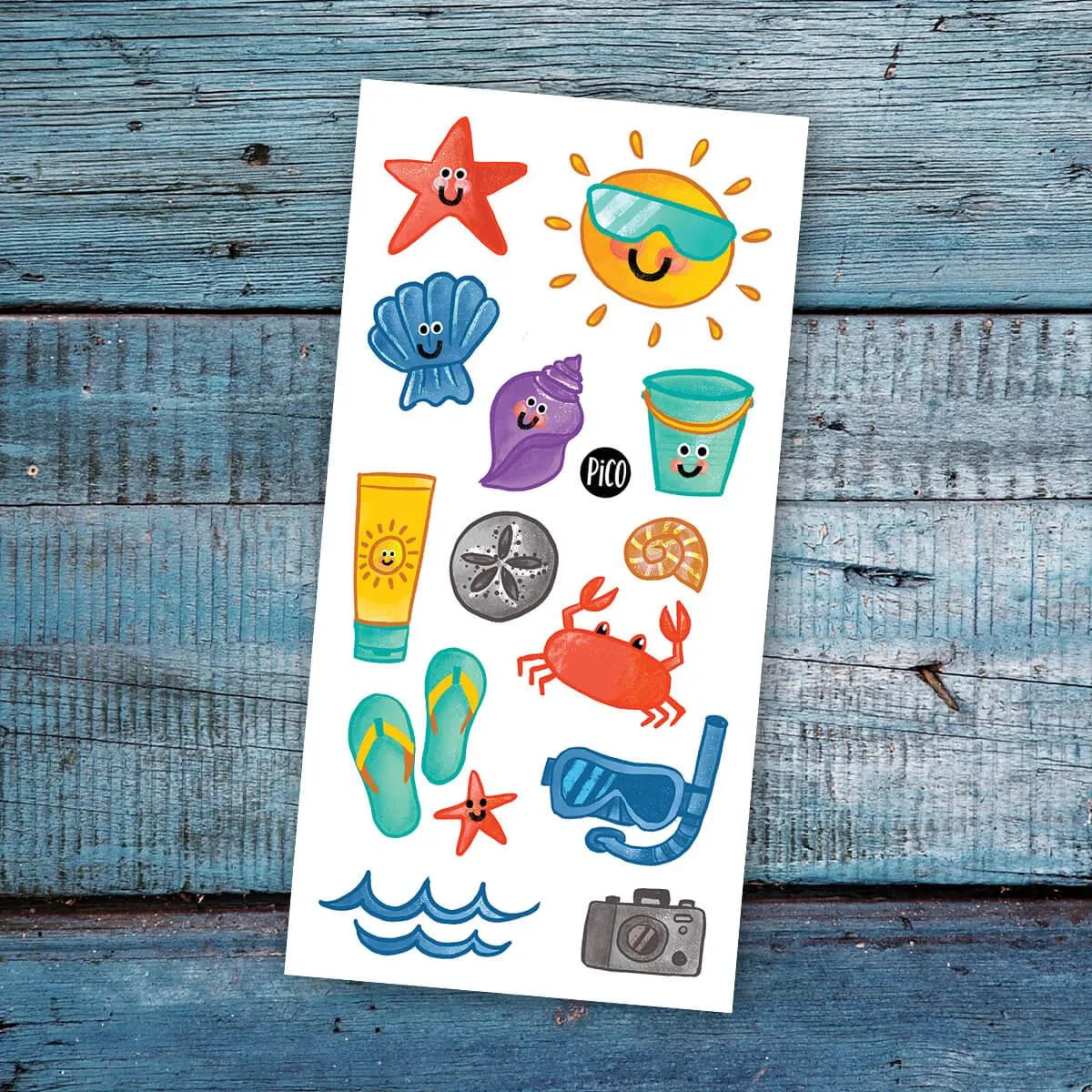 A day at the beach Tattoos