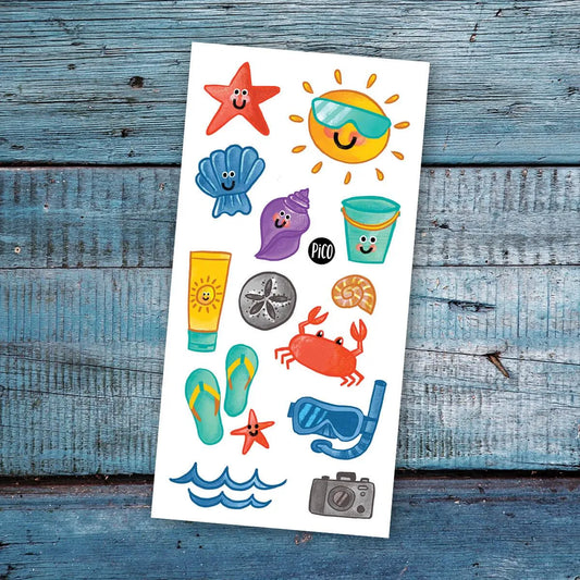 A day at the beach Tattoos