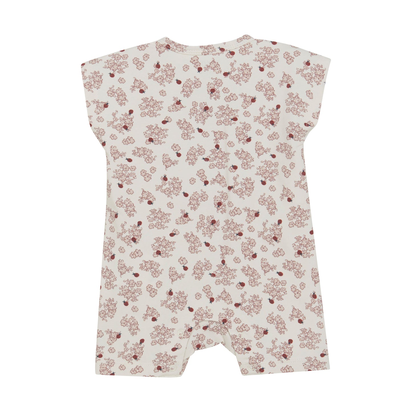 Flowers & Ladybug Romper