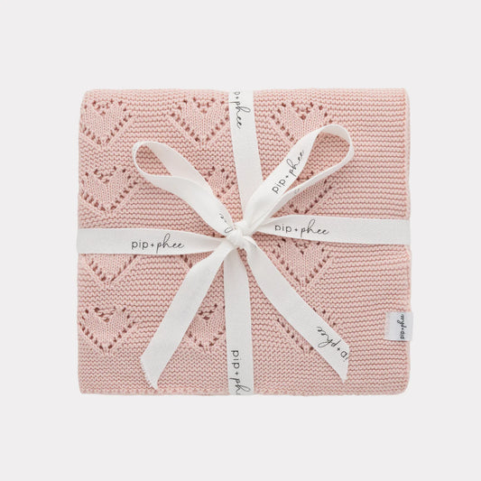 Primrose Cotton Knit Blanket
