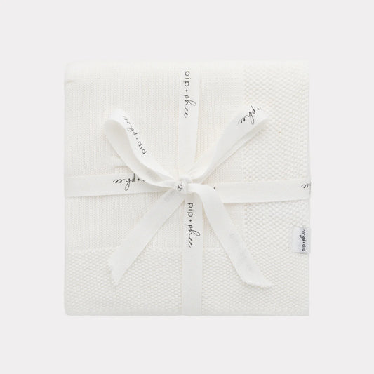 Cotton Blanket - White