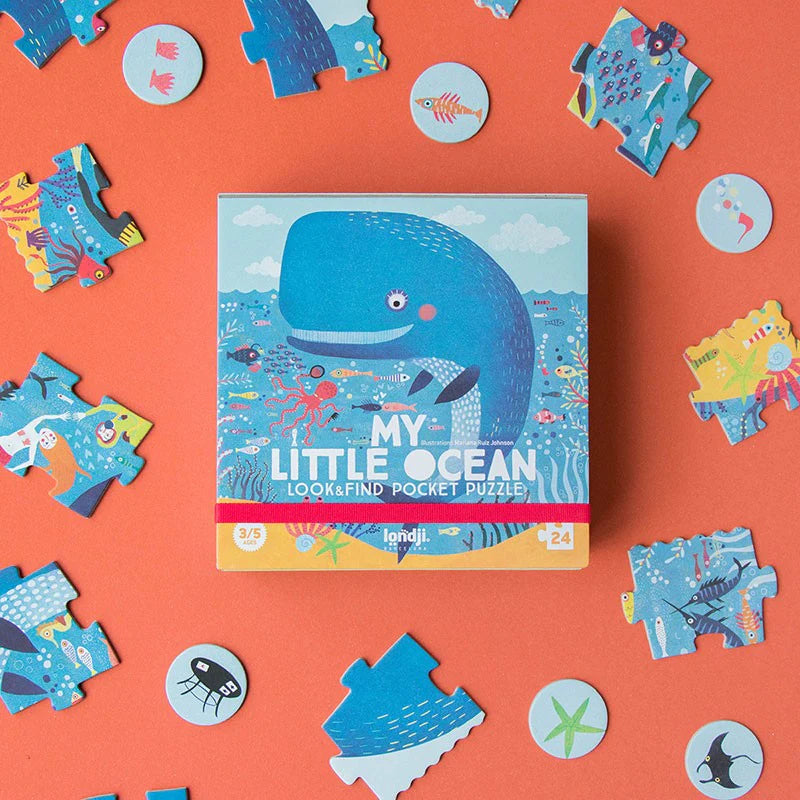 Pocket Puzzle - My Little Ocean 24pc