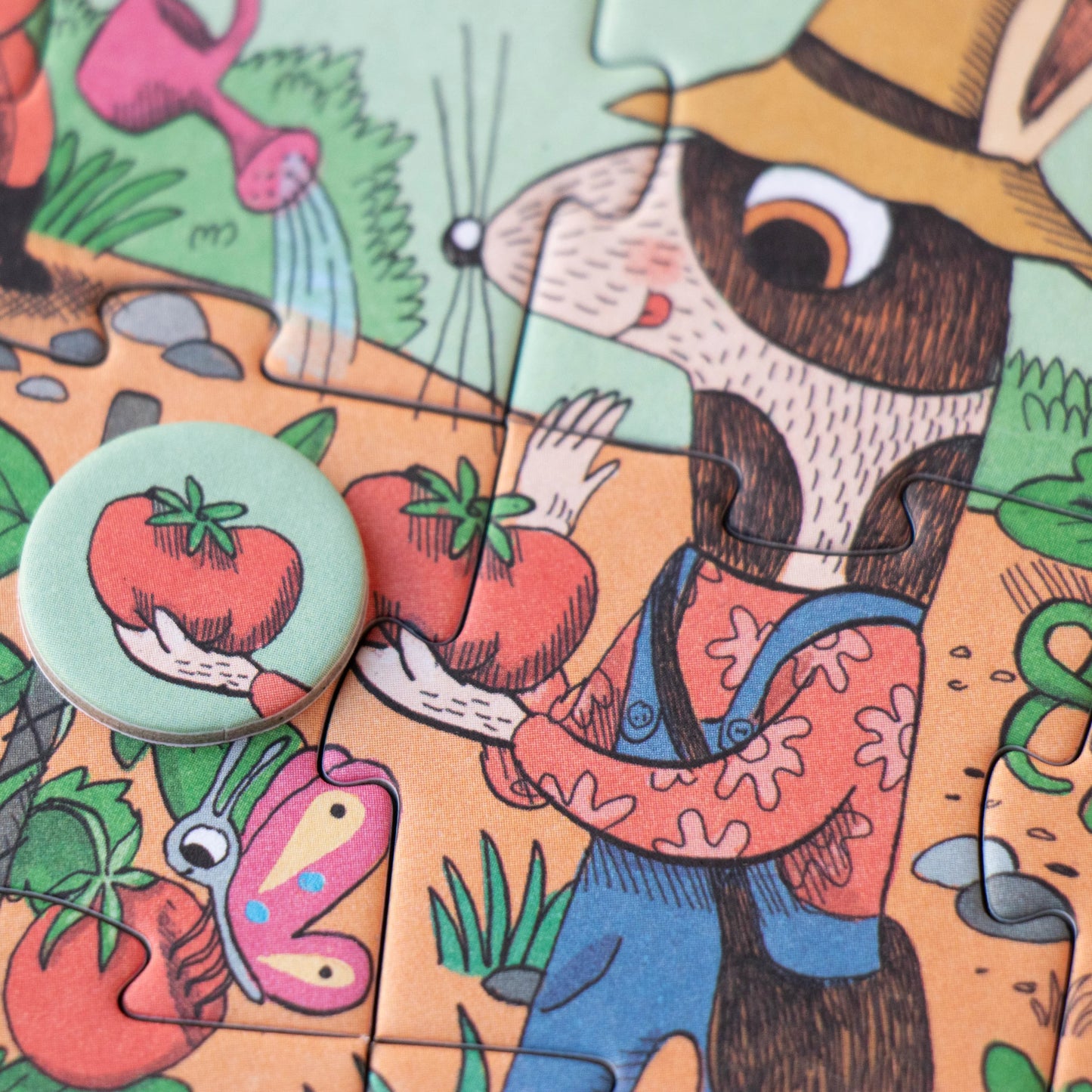 Garden tiny puzzle 24pc