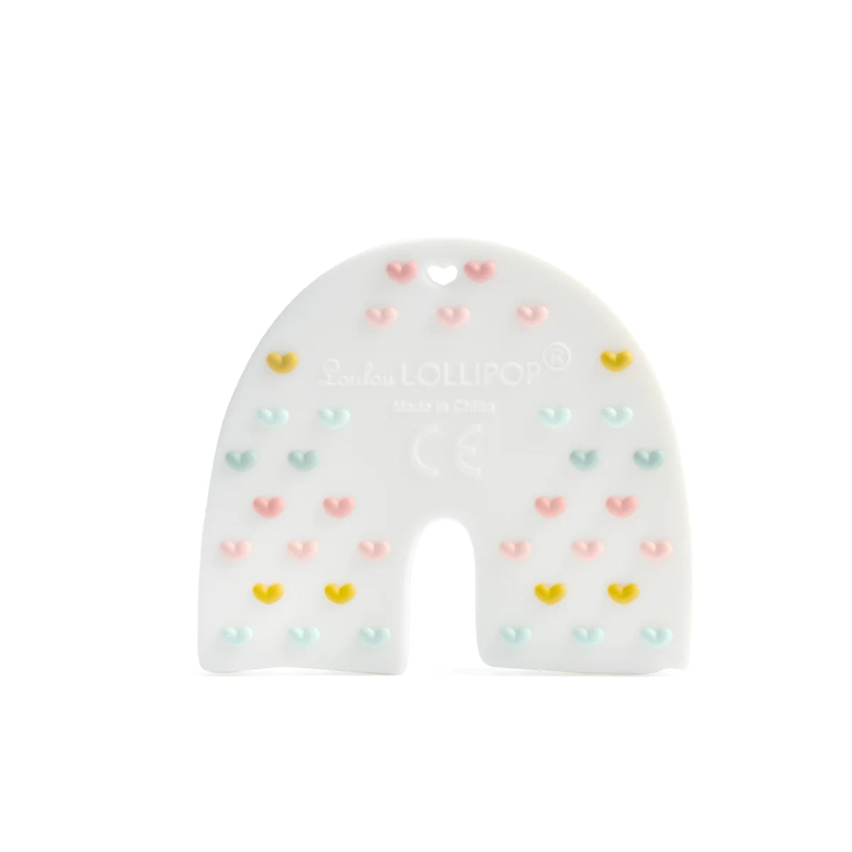 Pastel Rainbow Silicone Teether