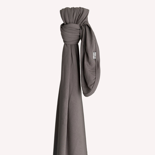 Storm Grey Bamboo Stretch Swaddle