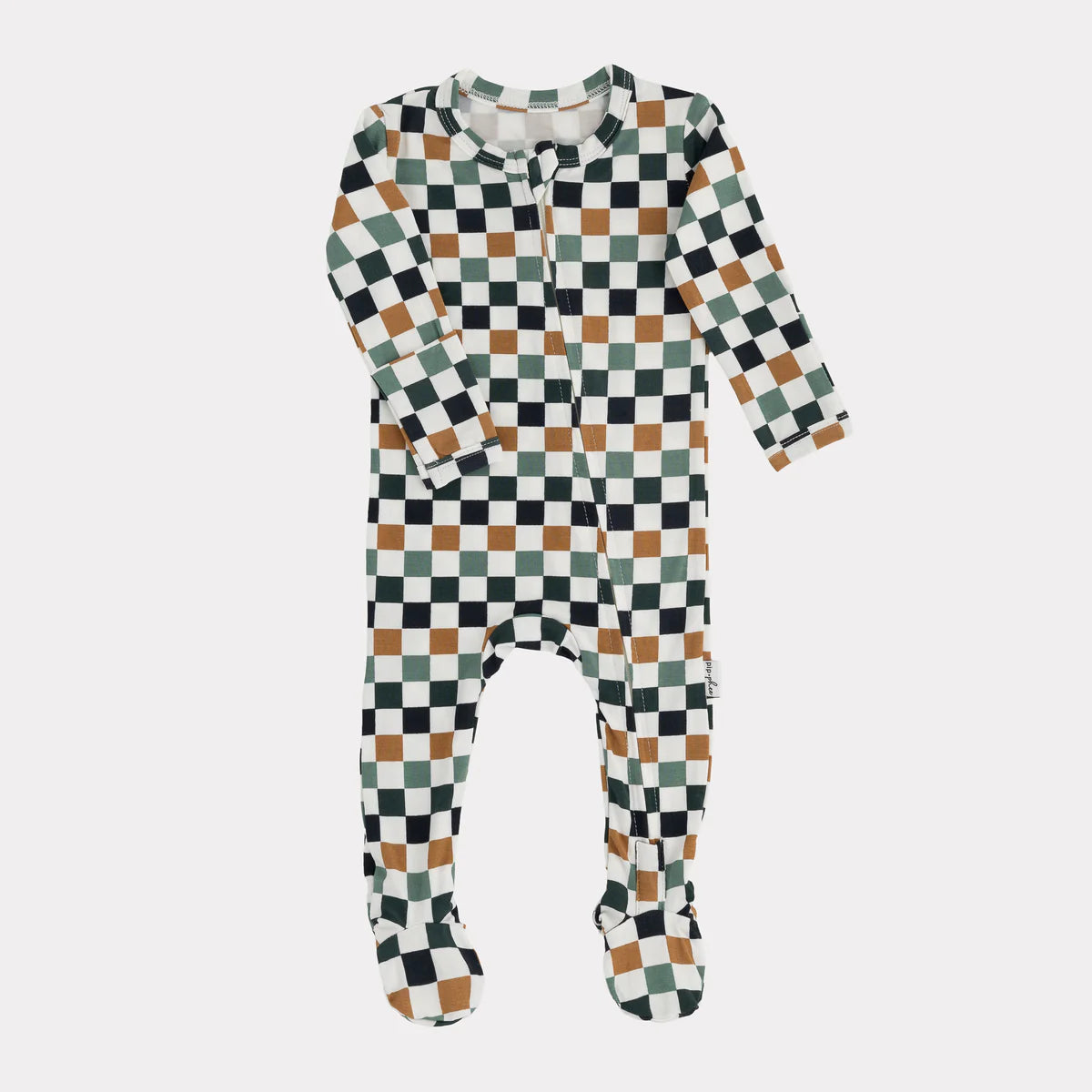 Multi Check Sleeper/Romper