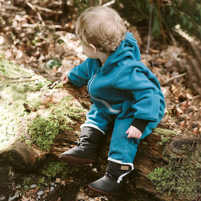 Black - Baby Stay-Put Winter Booties